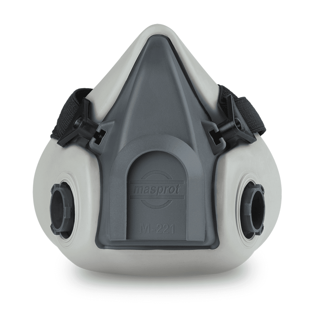 Mascara de Respiracion Masprot M500 + Filtro de respiracion masprot m400 pad (particulado)2