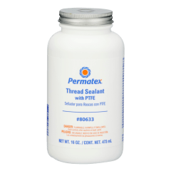 Sellador Roscas Con Teflon Permatex 80633 Color Blanco