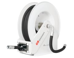 ENROLLADOR DE MANGUERA ABIERTO PARA ACEITE, MANGUERA 1'' X 15 MTS (508225)