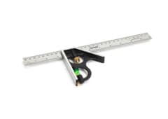 ESCUADRA CARPINTERA DE 12'' ALUMINIO HOJA DE ACERO INOXIDABLE (6103825)