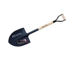 PALA PUNTA HUEVO MANGO MADERA Y PUÑO