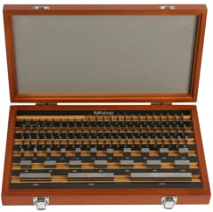 JUEGO BLOQUES DE PATRON INDICADORES, METRICO, CERTIFICADO INTERNO, ISO (516-962-10)