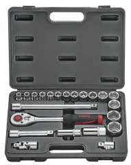 Juego Dados Hexagonales C/redondo 1/2''  10-32mm (4223-7)