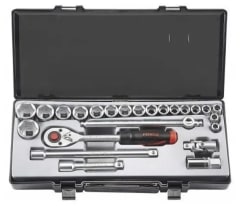 Juego De Dados Hexagonal []1/2'' De 10-32 Mm 24 Piezas (4246-5)