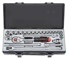 Juego De Dados Hexagonales []1/2'' 10-32mm (4243-5)