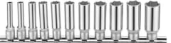 Juego de Dados []1/4'' 5/32''-9/16'' Largos Hexagonales (21110d-5)