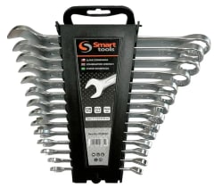 JUEGO DE  LLAVES PUNTA CORONA 1/4'' - 1.1/4'' 14 PZAS