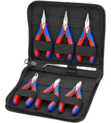 Juego Alicates De Precisión 7 Piezas (002016)