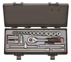 Juego De Dados Hexagonal []3/8'' 1/4''-7/8'' (3212)