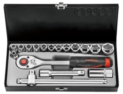 Juego De  Dados Hexagonal []1/2'' 8-26 Mm (4173-5)