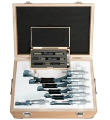 JUEGO MICROMETROS EXTERIORES 6 PZAS. 0 - 6'' / 0.001'' (103-904)