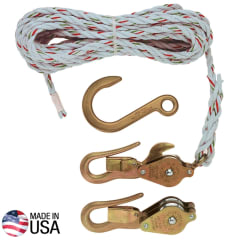 Aparejo De Poleas C/cordel Liniero (h1802-30sr)