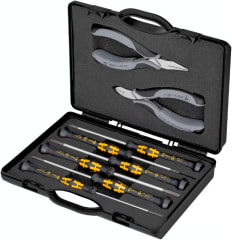 Set Destornilladores / Alicates Precisión 8pzs. (002018esd)