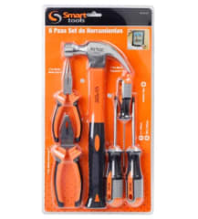 JUEGO HERRAM. 6 PZS. C/ALICATE MEDIA CAÑA ALICATE UNIVERSAL (6104122)