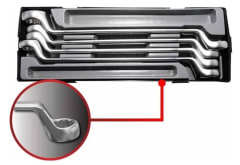 Juego Llaves Corona Acodada 23-32 Mm. 4 Pzs. (t5044)