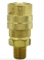 Acople Rápido Macho Hidráulico De Aluminio (716bk)