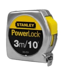 HUINCHA 3 MTS. X 1/2'' CAJA METALICA (33-231S)