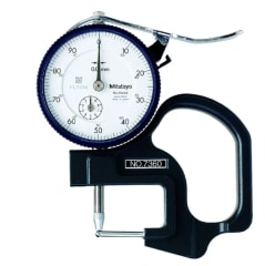 INDICADOR CUADRANTE PARA ESPESORES DE PAREDES TUBULARES RANGO 10 MM (7360A)
