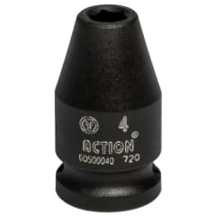 DADO 1/4'' IMPACTO HEXAGONAL CORTO DE  9.0  MM (00090)
