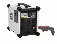 CORTADOR PLASMA C/COMPRESOR CUTTER 35KF. 220V + KIT 039964 (031036)