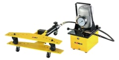 DOBLADORA DE CAÑERIA 1/2''-2'' + BOMBA HIDRAULICA ELECTRICA (HHW-2D)