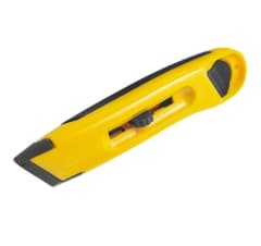 CUCHILLA  PLASTICA RETRACTIL DE 6''  INCLUYE 1 HOJA (10-065LA)