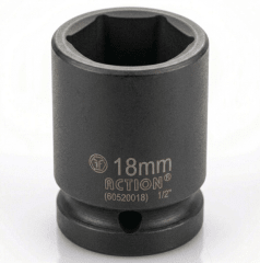 Dado Impacto 1/2'' De 18mm  (60520018) Force
