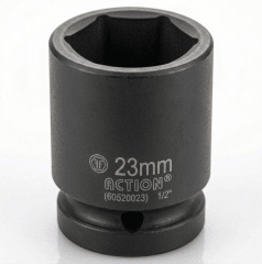 Dado Impacto 1/2'' De 23mm  (60520023) Force