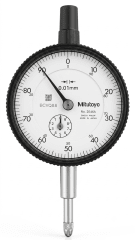 RELOJ COMPARADOR ANALOGICO ESTANDAR  0,01 MM/RANGO 10 MM (2046A) MITUTOYO