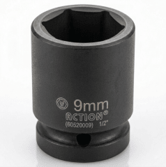 Dado Impacto 1/2'' De 9mm  (60520009) Force