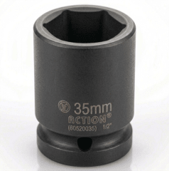 Dado Impacto 1/2'' De 35mm  (60520035) Force