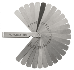 Feeler 0,04 - 0,63 Mm 26 Pzs. (61802), Force