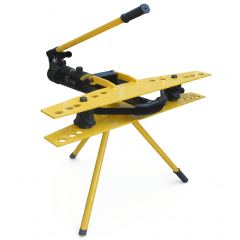 DOBLADORA DE TUBOS HIDRAULICA 1/2''-2'' CON TRIPODE HHW-2J