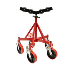 SOPORTE PARA TUBOS INDUSTRIAL CON RUEDAS 2300 KG / 5000 Lb (CY06)