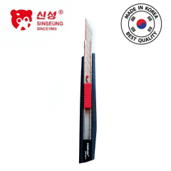 CUCHILLO CORTANTE CUTTER PROFESIONAL HOJA DE 9 MM S505, SINSEUNG KOREA