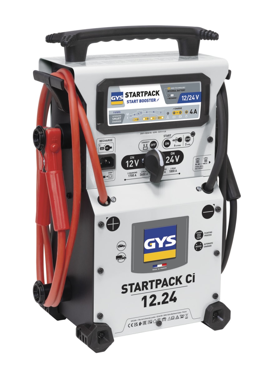 ARRANCADOR AUTONOMO PROFESIONAL STARTPACK 12 Y 24 V  (024991), GYS1