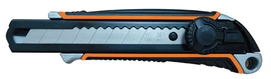 CUCHILLO CORTANTE CUTTER CON MANGO ANTIDESLIZANTE HOJA DE 18 MM L705, SINSEUNG KOREA5