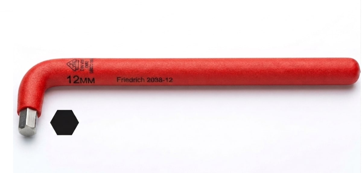 LLAVE ALLEN DE 12MM AISLADA 1000V (225120)2