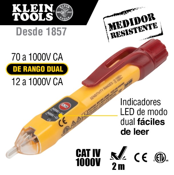 Tester De Voltaje Dual S/contacto (ncvt-2p)7
