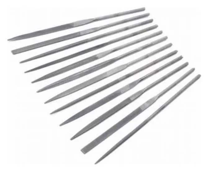 Juego De  Limas Joyero Matricero 12 Pzs. Largo 16 Cms1