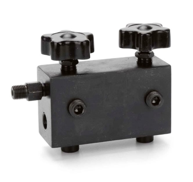 DISTRIBUIDOR DE 2 SALIDAS 700 BAR 3/8'' NPT (MF2RCT)1