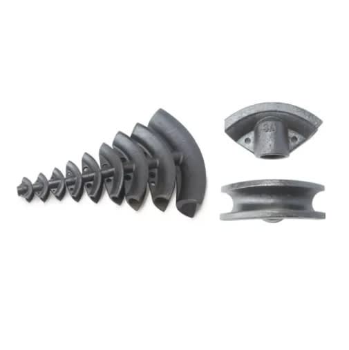 DOBLADORA DE TUBOS HIDRAULICA CON RUEDAS DE 1/2'' A 2'' (HHW-2)2