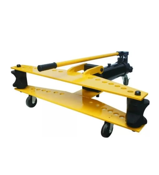 DOBLADORA DE TUBOS HIDRAULICA CON RUEDAS DE 1/2'' A 2'' (HHW-2)3