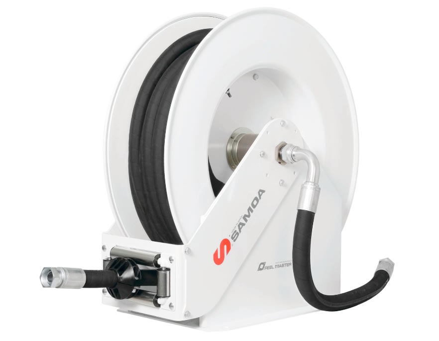 ENROLLADOR DE MANGUERA ABIERTO PARA ACEITE, MANGUERA 1'' X 15 MTS (508225)1