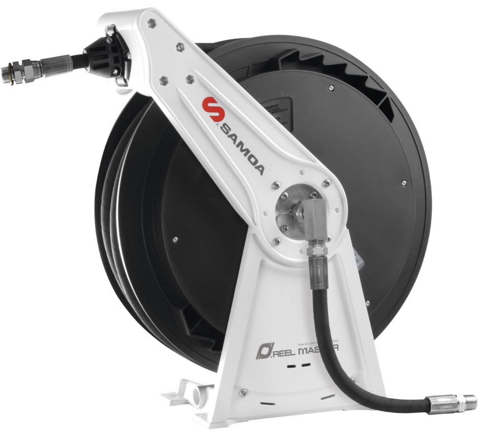 ENROLLADOR MONOBRAZO P/ ACEITE MANGUERA DE 1/2'' POR 10 MTS. (506202)1