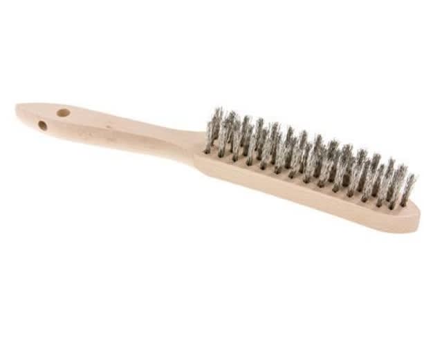 ESCOBILLA ALAMBRE ACERO 3 HILERAS CON MANGO (100.031)5