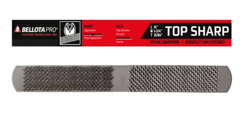 LIMA ESCOFINA PARA HERRAR 14'' SIN  ESPIGA (4133)2