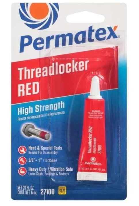 Trabador Alta Resistencia Rojo 6ml (27100)1