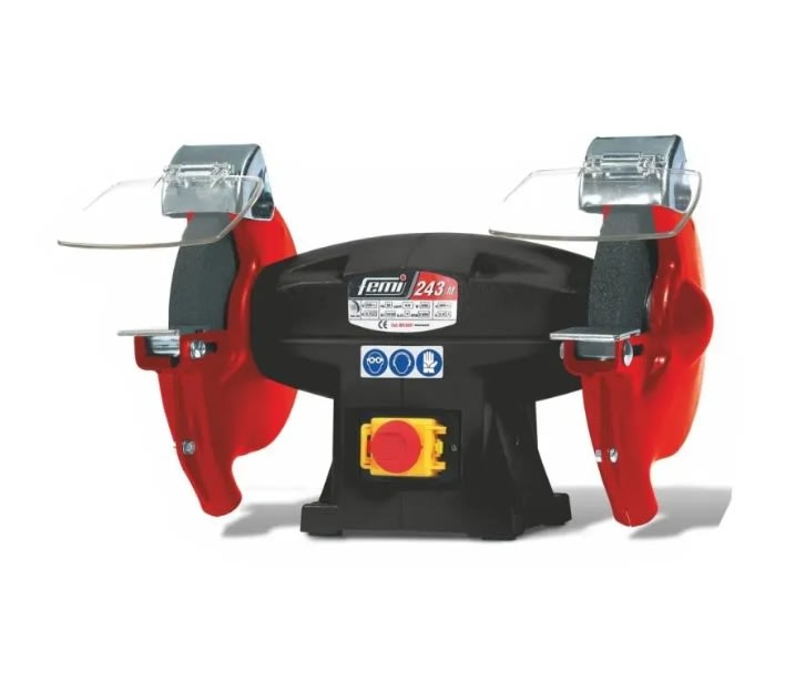 ESMERIL DE BANCO DE 8''  850 W. 380V. 2800 RPM (243/M)1