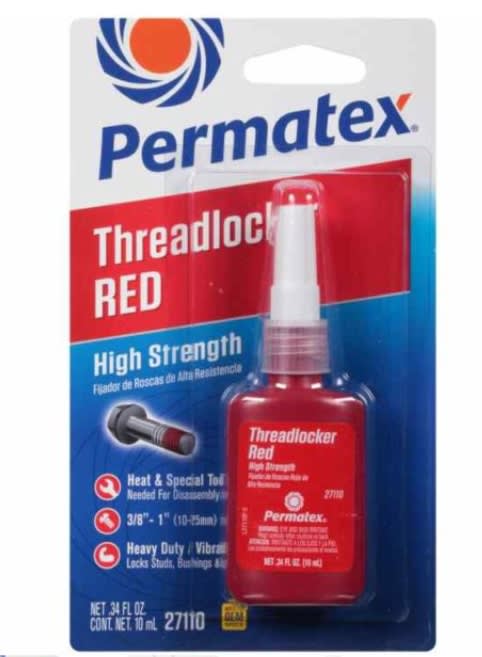 Trabador Resistencia Alta  Rojo 10ml (27110)1